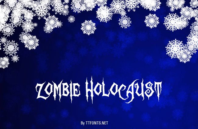 Zombie Holocaust example